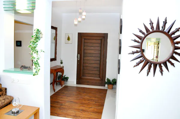 Entrance foyer — picture of an existing apartment at Lakhani Presidency