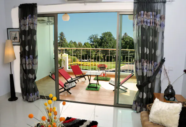 Terrace — picture of an existing apartment at Lakhani Presidency